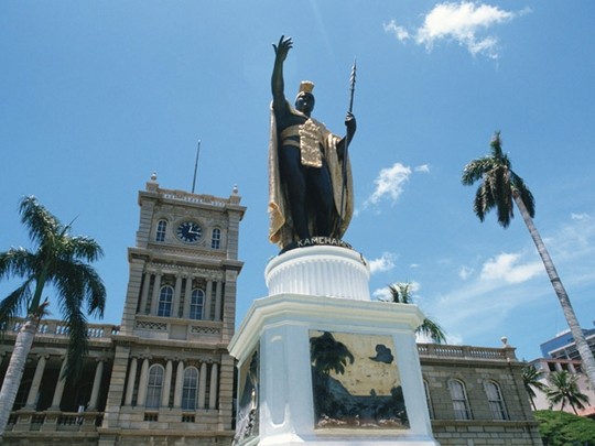 カメハメハ大王像